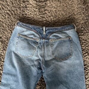 Diesel Relaxed Fit Blue Jeans